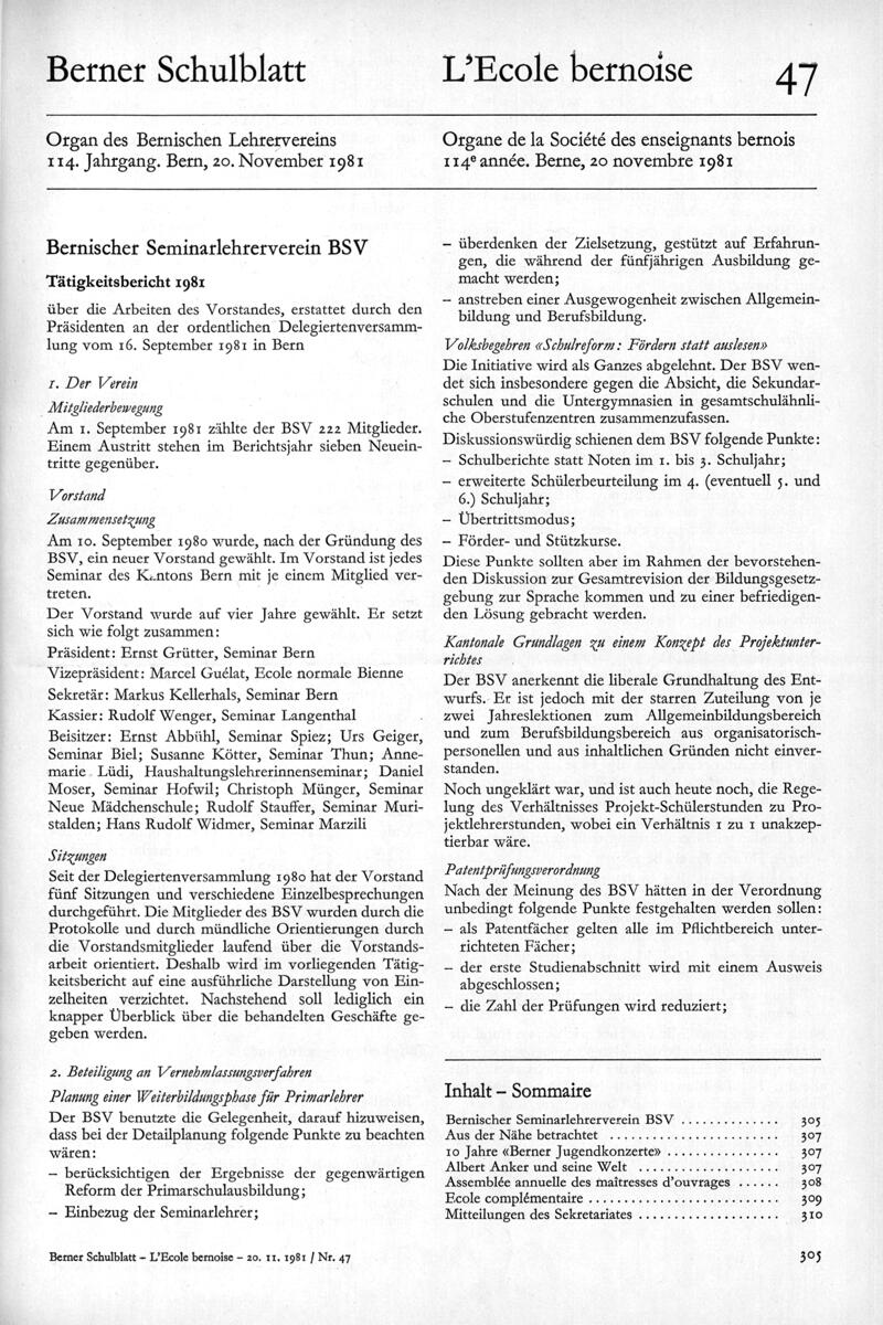 Buchumschlag - Heft 47
