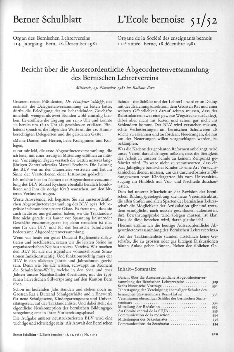 Buchumschlag - Heft 51-52