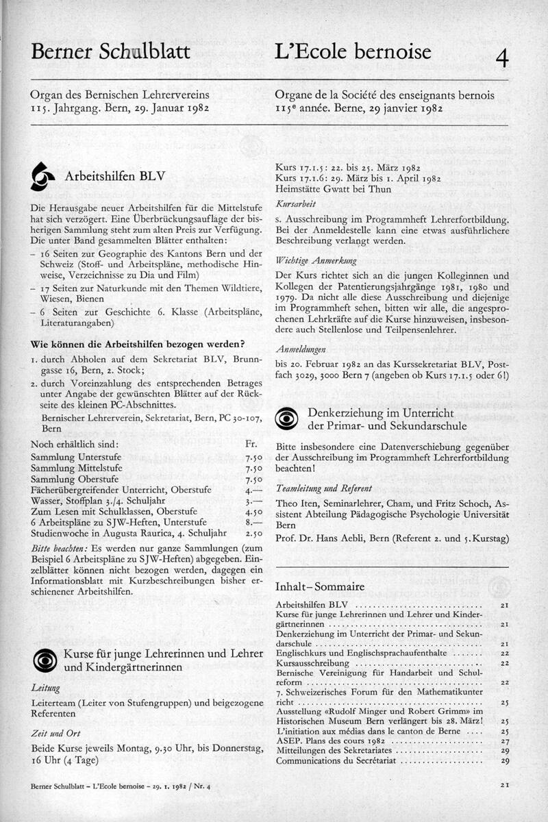 Buchumschlag - Heft 4