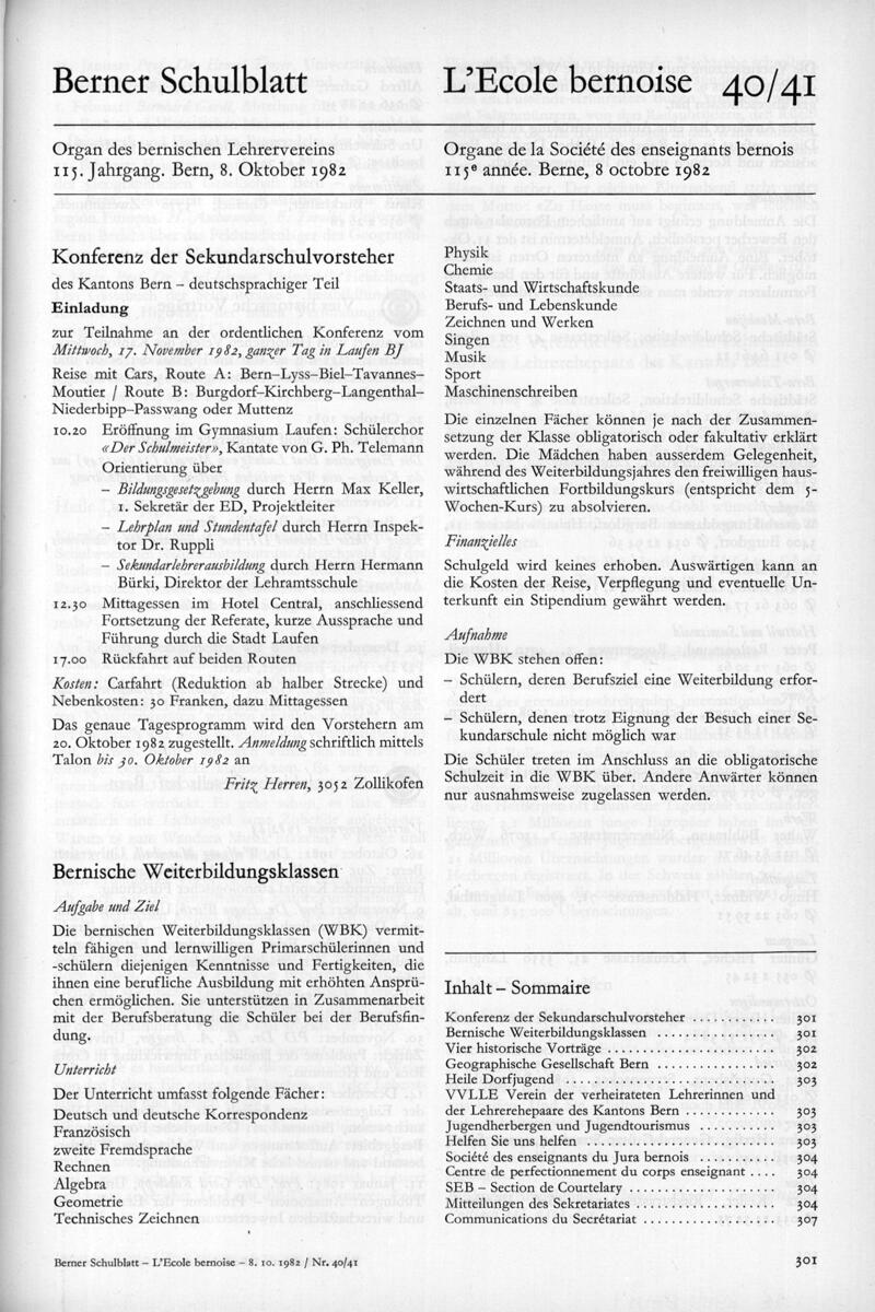 Buchumschlag - Heft 40-41