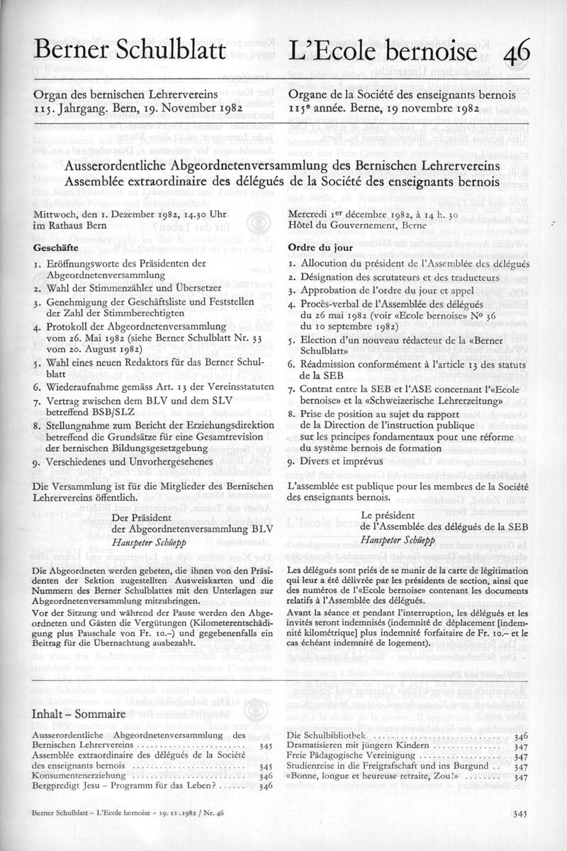 Buchumschlag - Heft 46