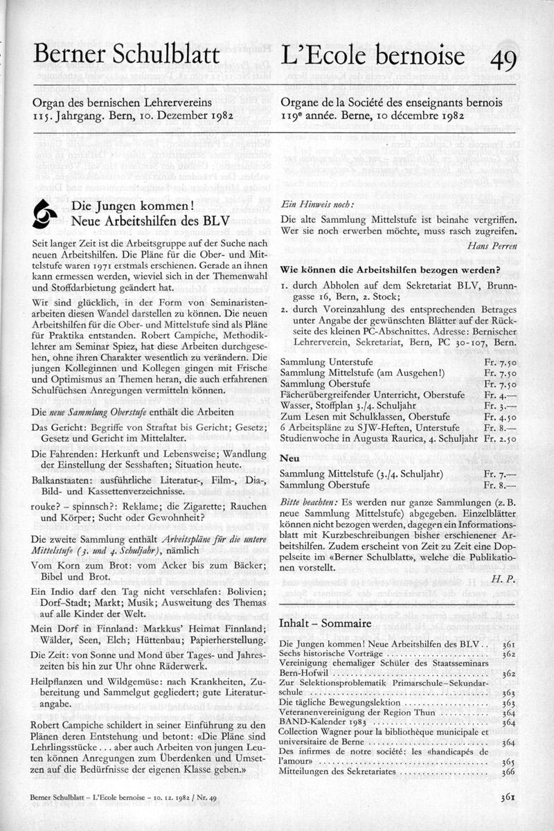 Buchumschlag - Heft 49