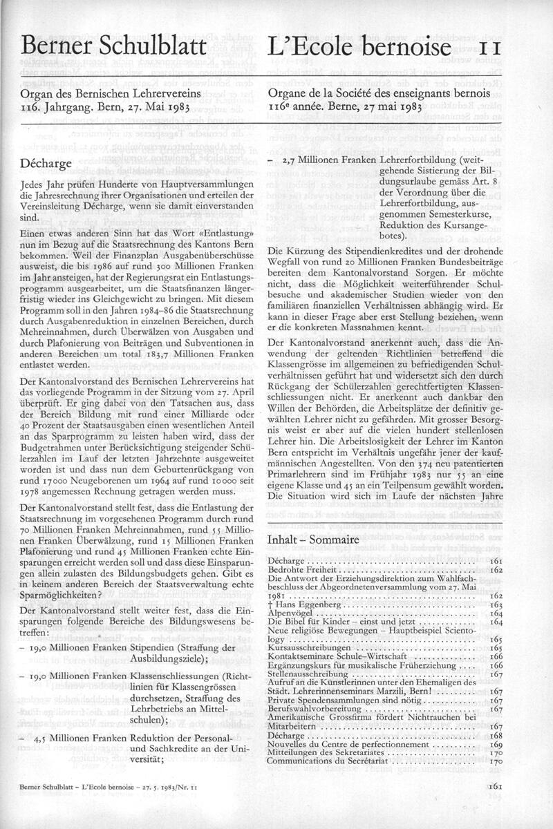 Buchumschlag - Heft 11