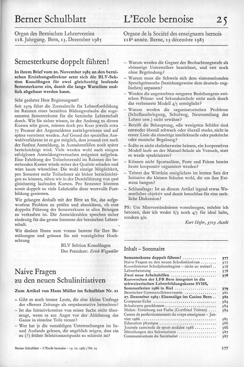 Buchumschlag - Heft 25