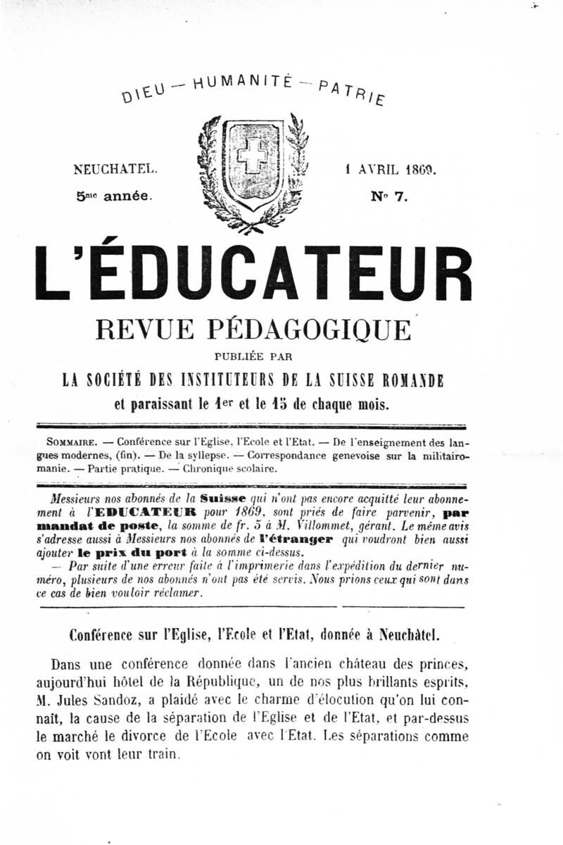 Buchumschlag - Heft 7