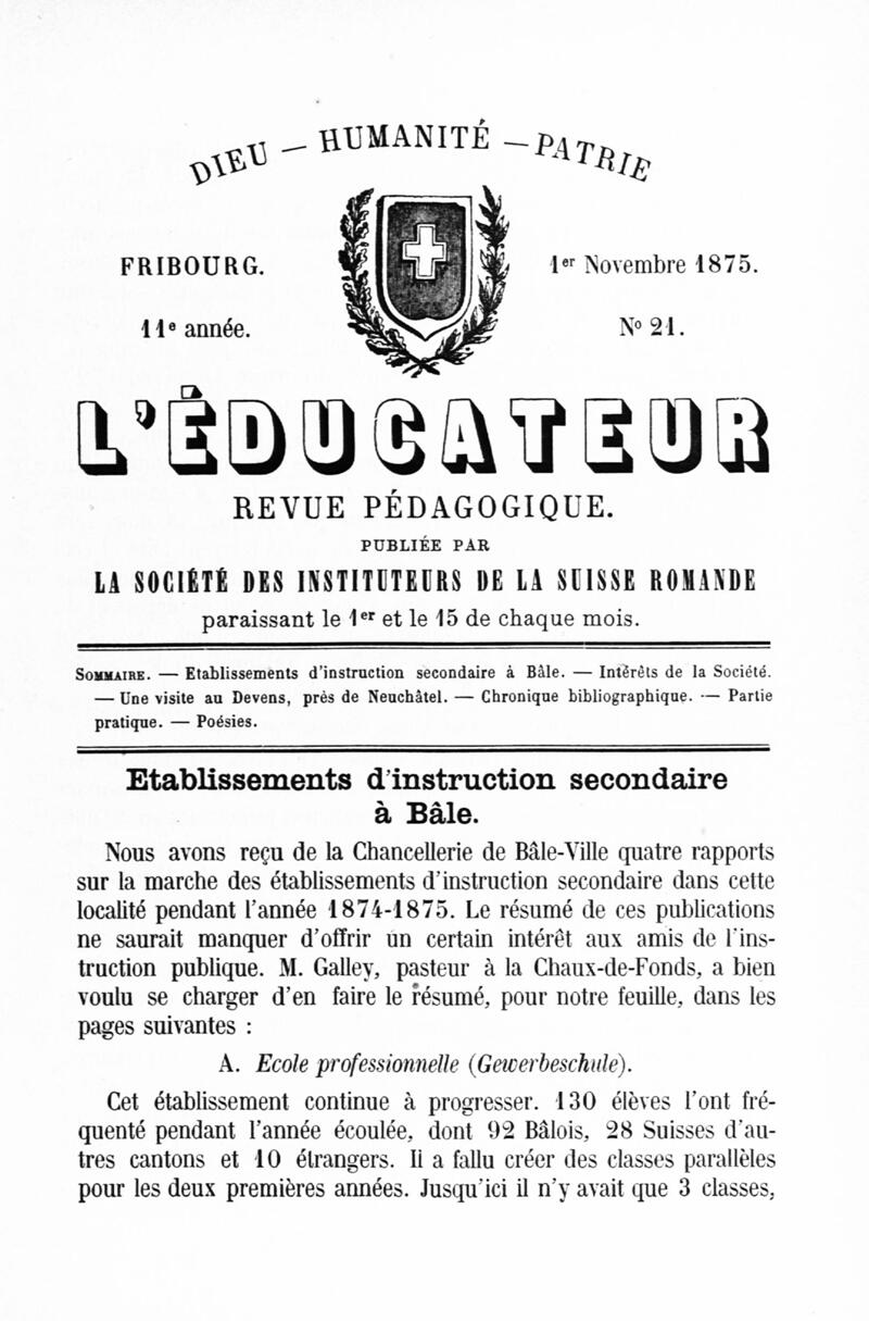 Buchumschlag - Heft 21