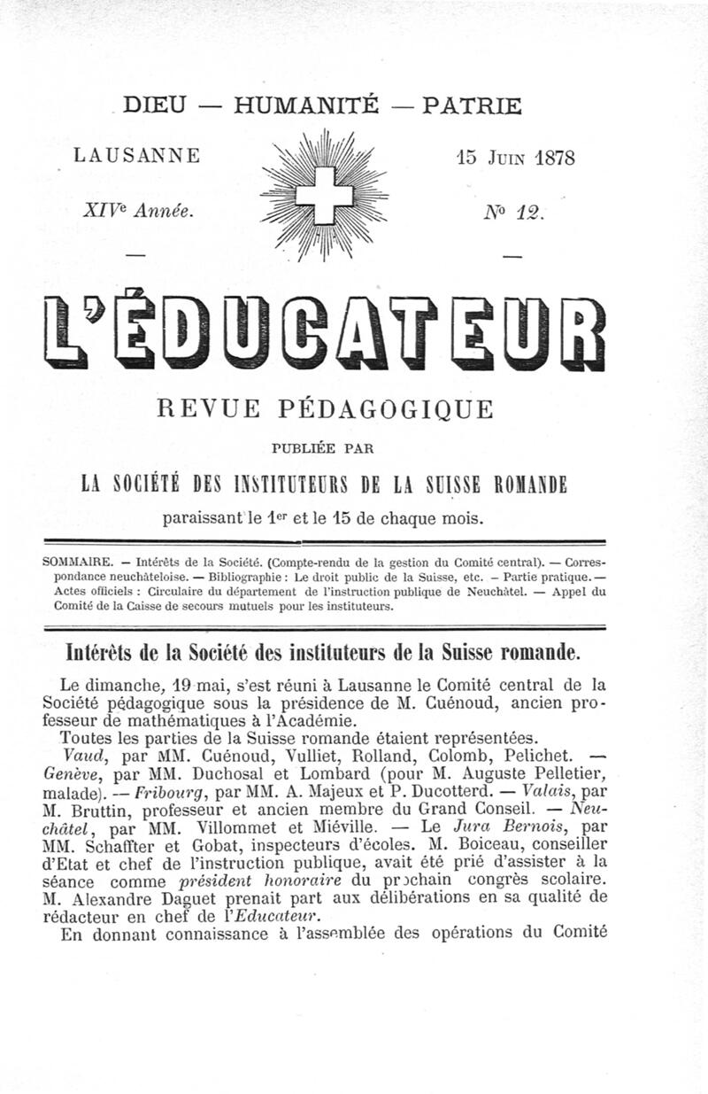 Buchumschlag - Heft 12