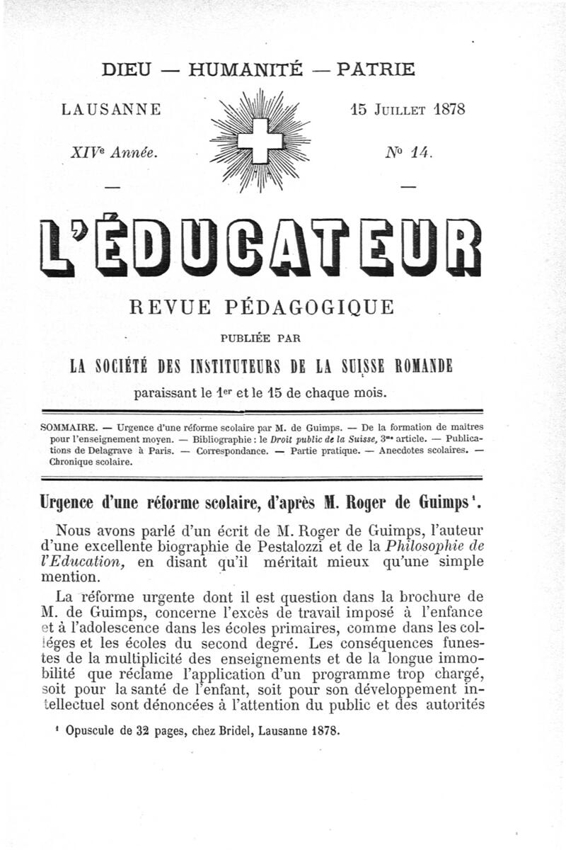 Buchumschlag - Heft 14