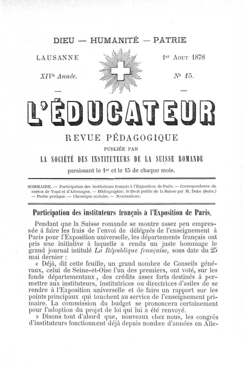 Buchumschlag - Heft 15