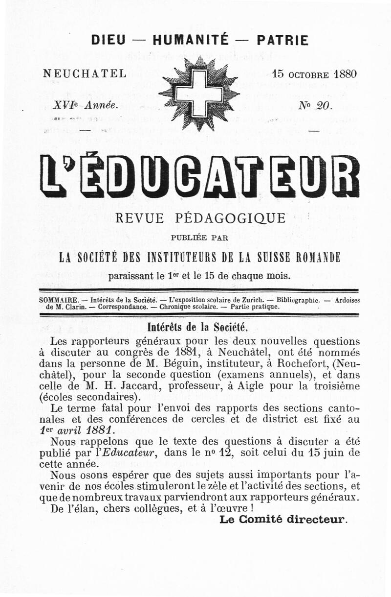 Buchumschlag - Heft 20