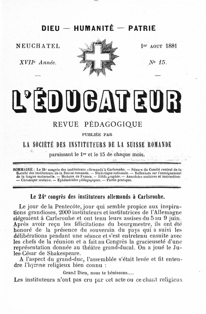 Buchumschlag - Heft 15