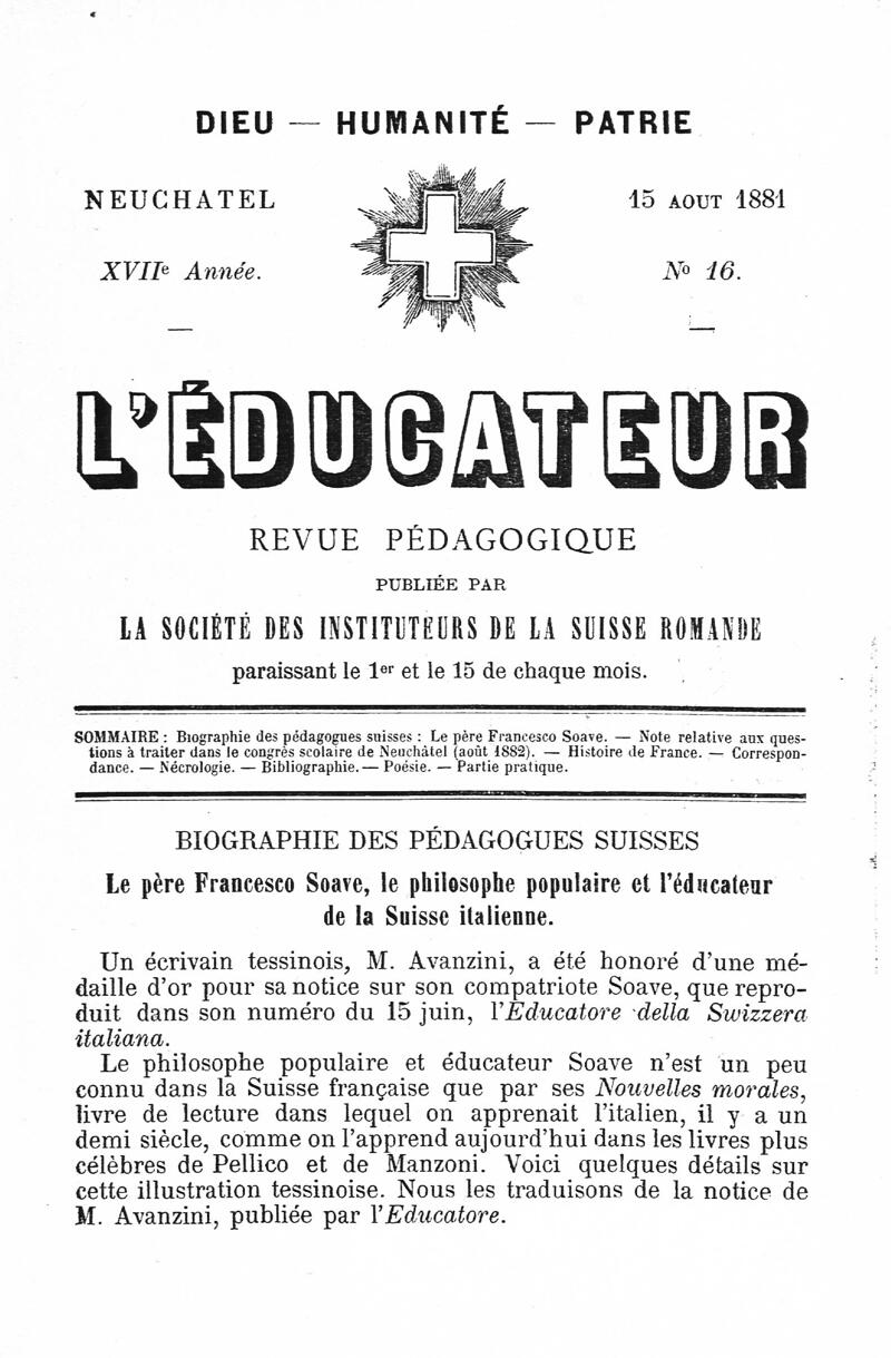 Buchumschlag - Heft 16