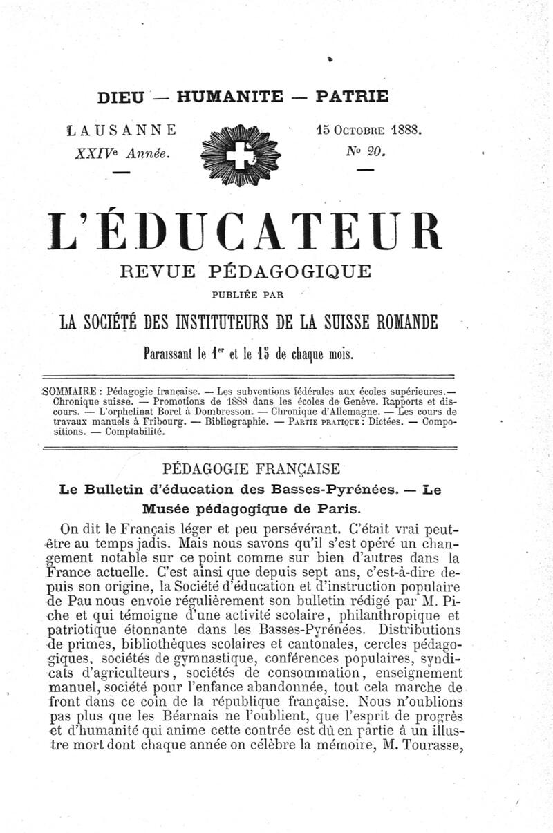 Buchumschlag - Heft 20