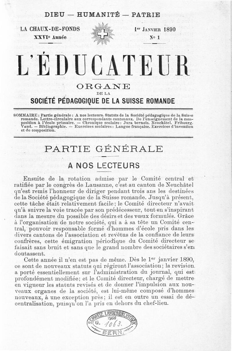 Buchumschlag - Heft 1