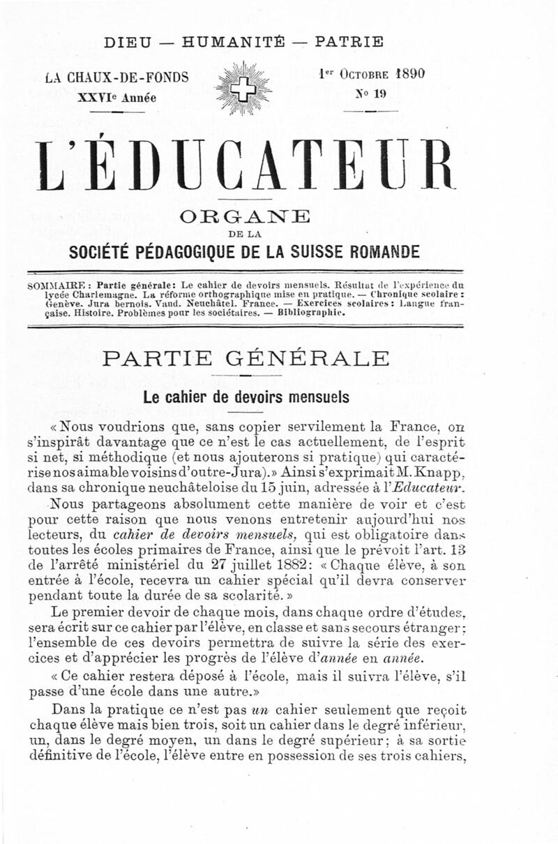 Buchumschlag - Heft 19