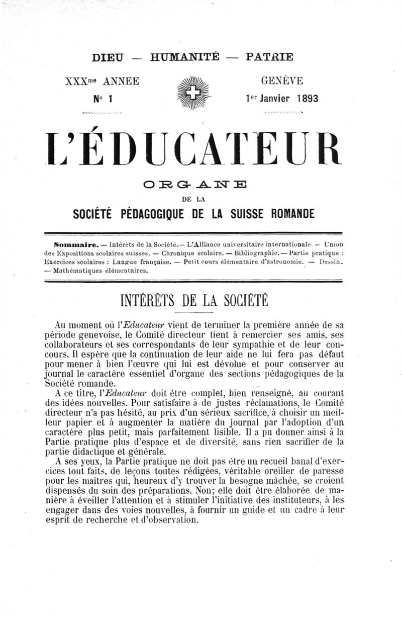 Buchumschlag - Heft 1