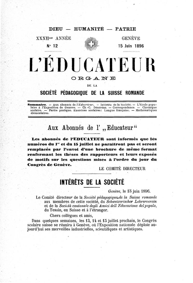 Buchumschlag - Heft 12