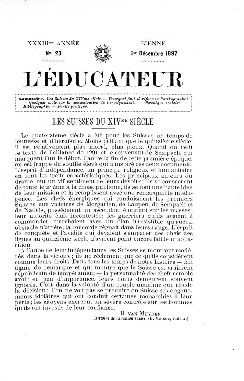 Buchumschlag - Heft 23