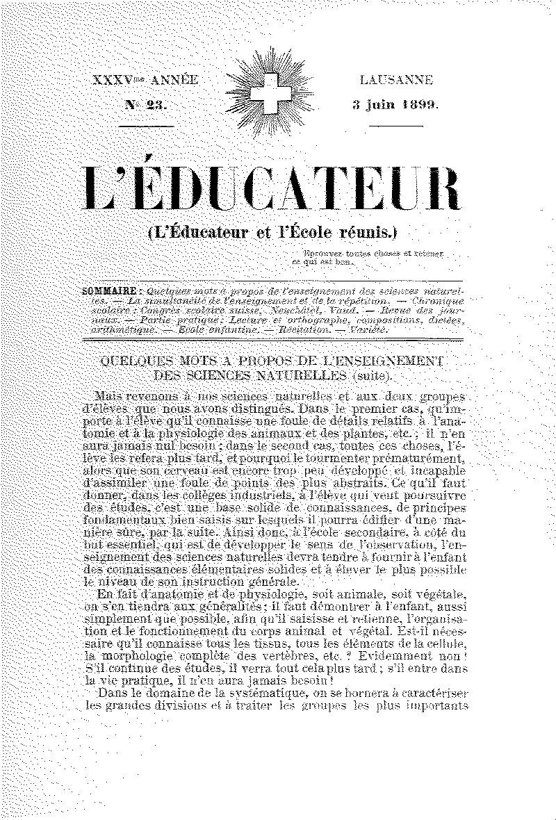 Buchumschlag - Heft 23