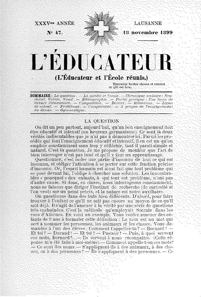 Buchumschlag - Heft 47