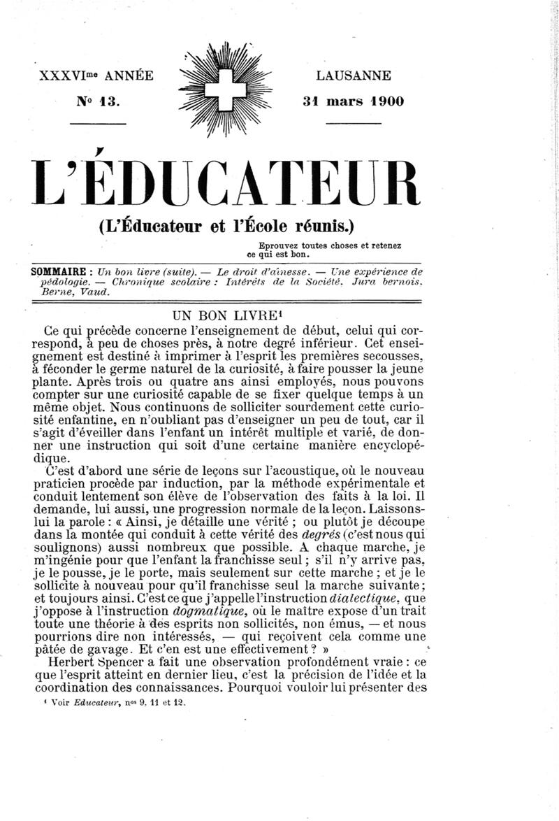 Buchumschlag - Heft 13