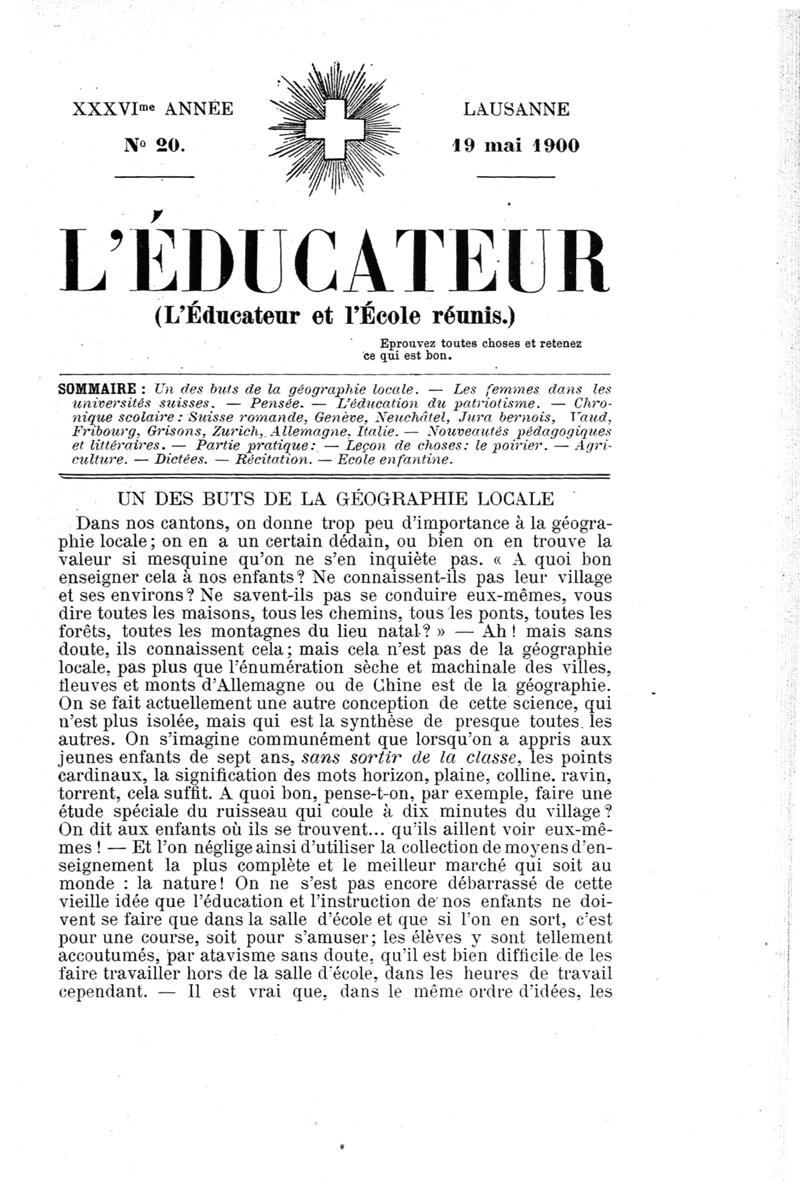 Buchumschlag - Heft 20