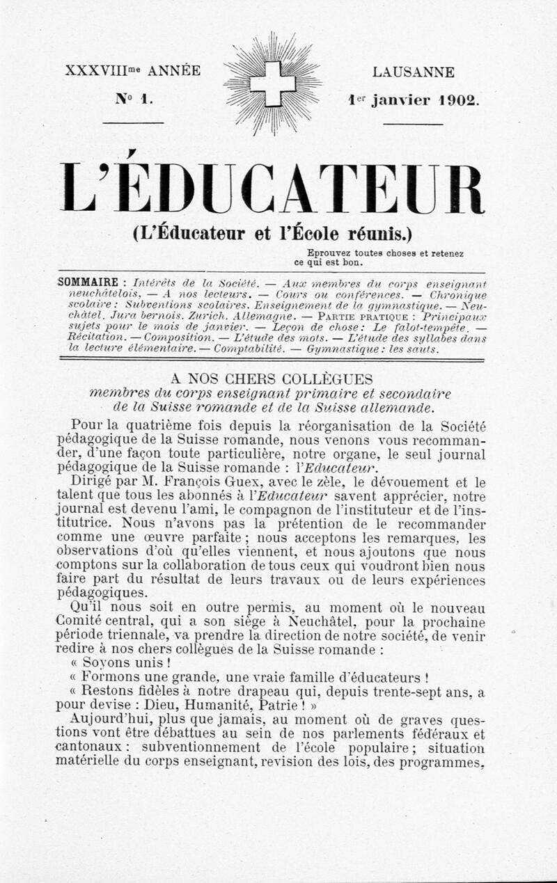 Buchumschlag - Heft 1