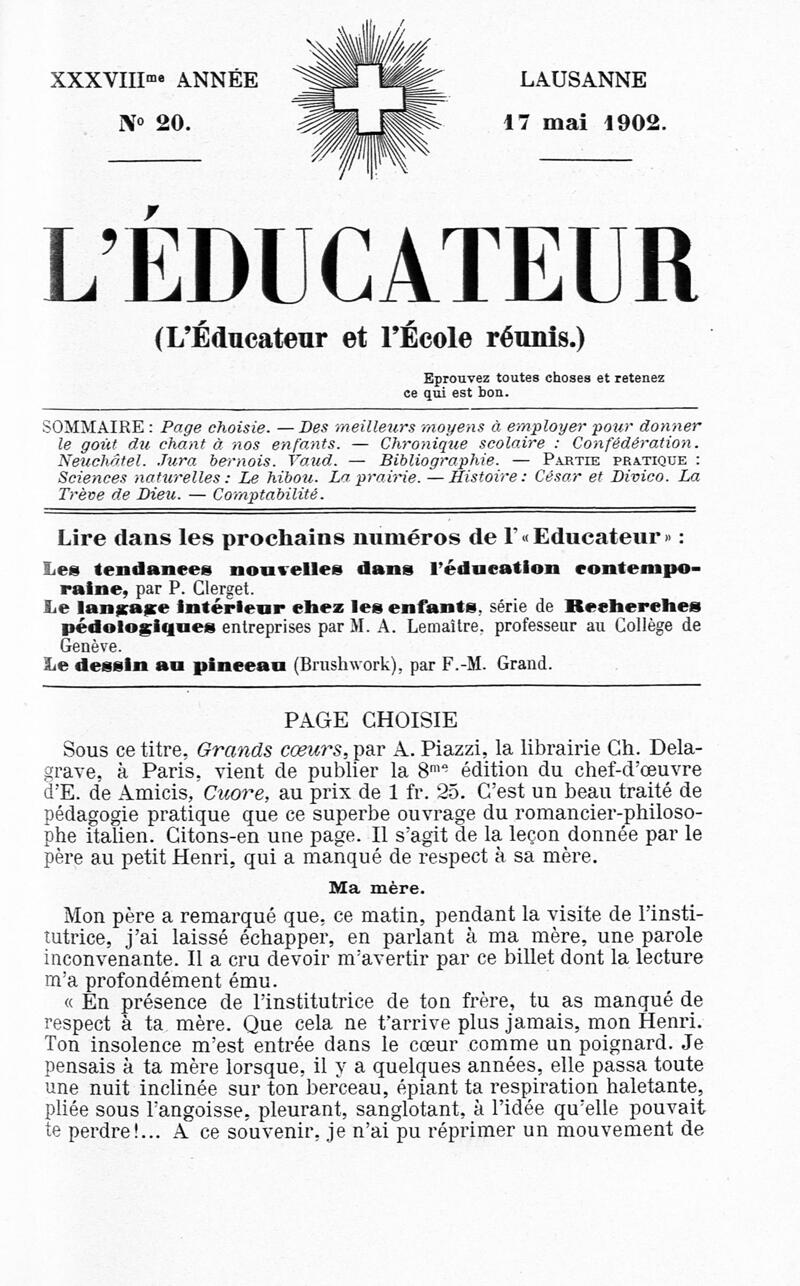 Buchumschlag - Heft 20