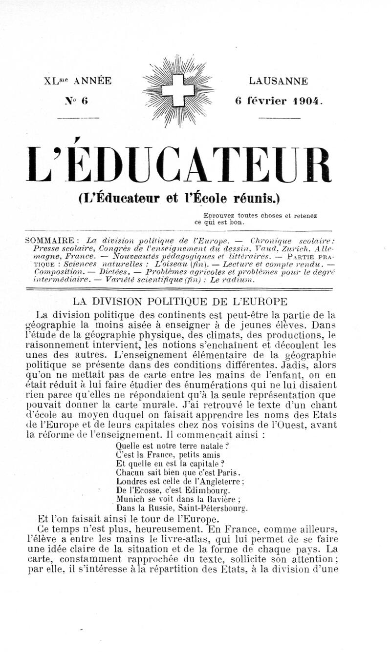 Buchumschlag - Heft 6