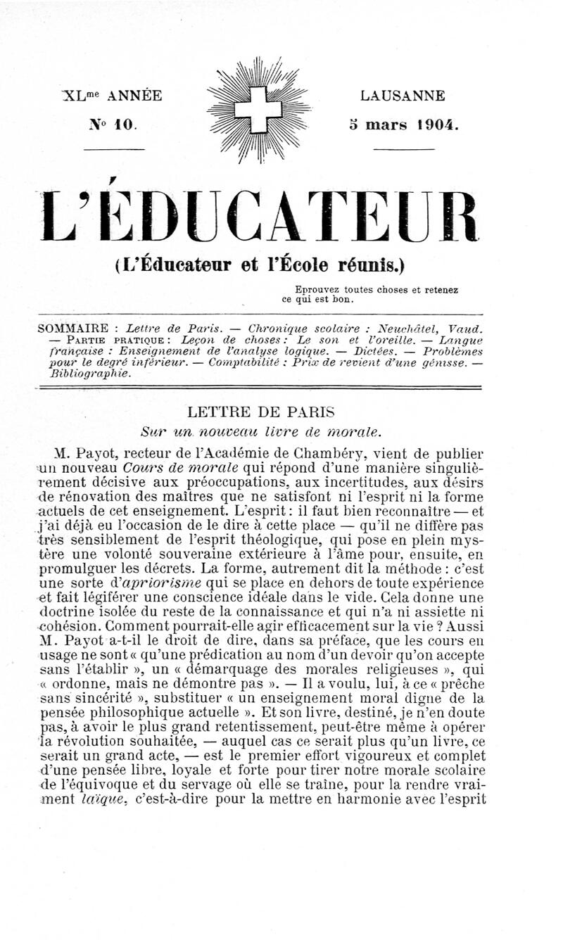 Buchumschlag - Heft 10