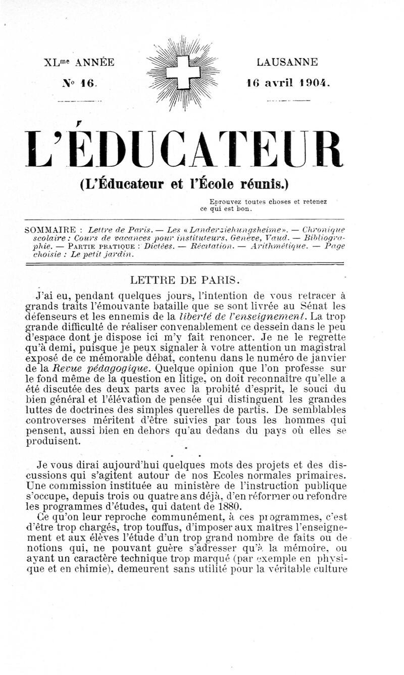 Buchumschlag - Heft 16