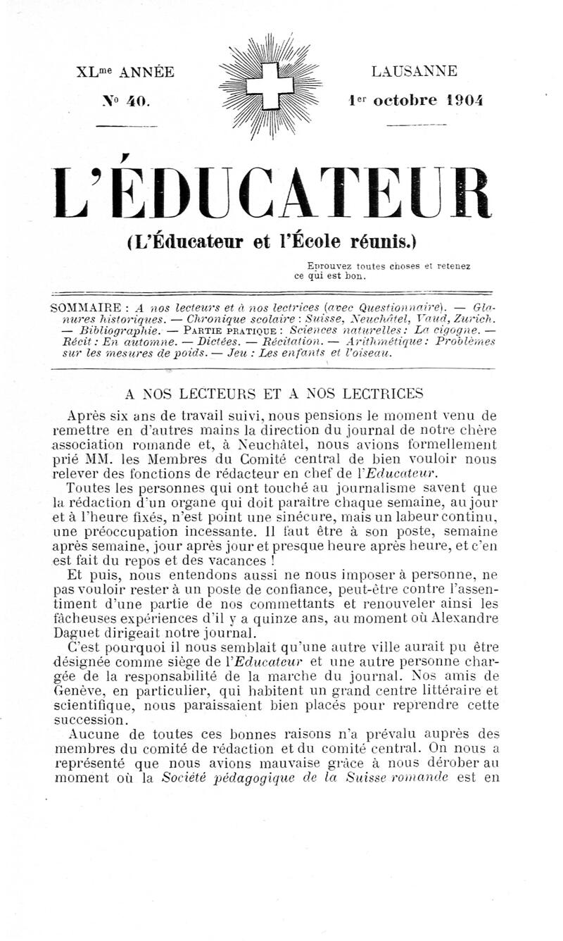 Buchumschlag - Heft 40