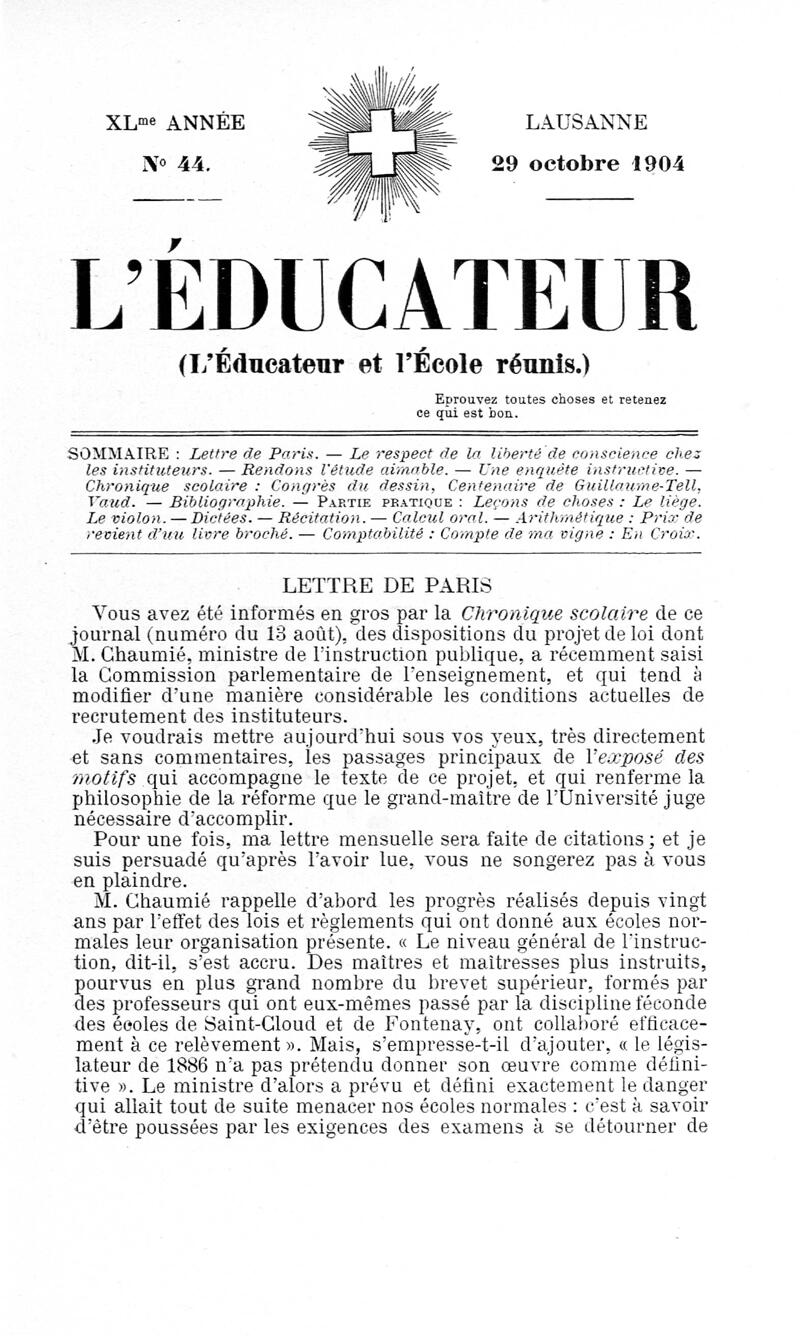 Buchumschlag - Heft 44