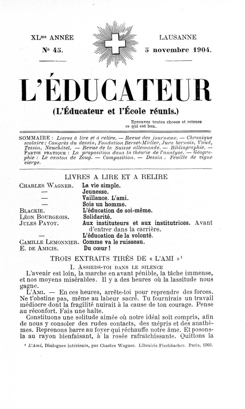 Buchumschlag - Heft 45