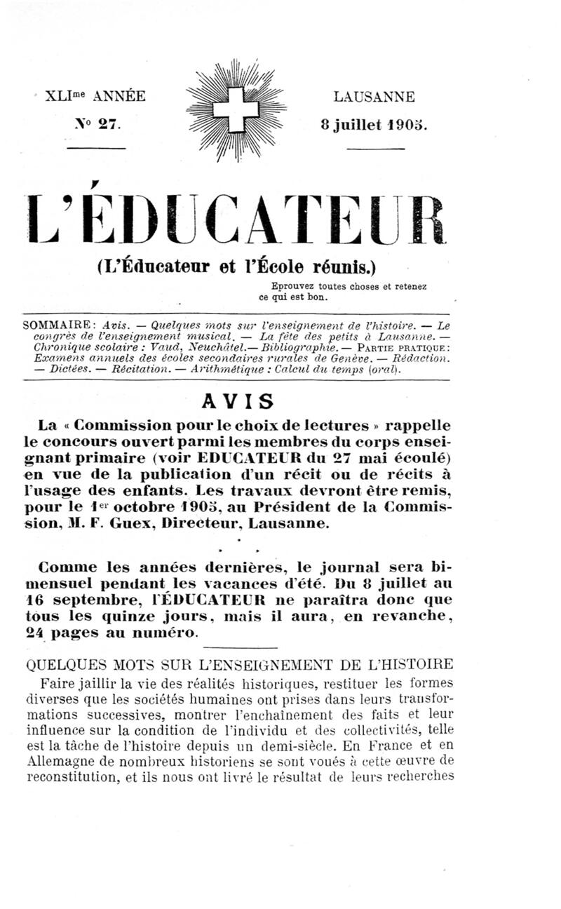 Buchumschlag - Heft 27