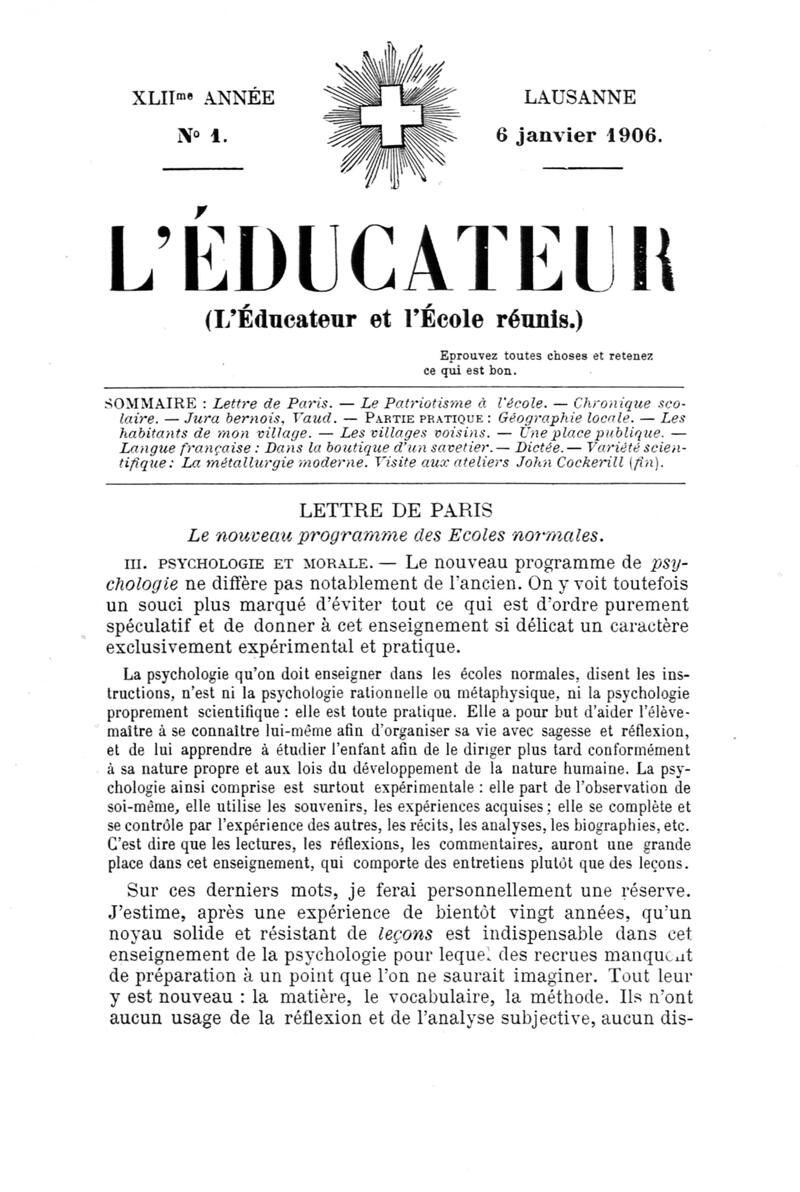 Buchumschlag - Heft 1