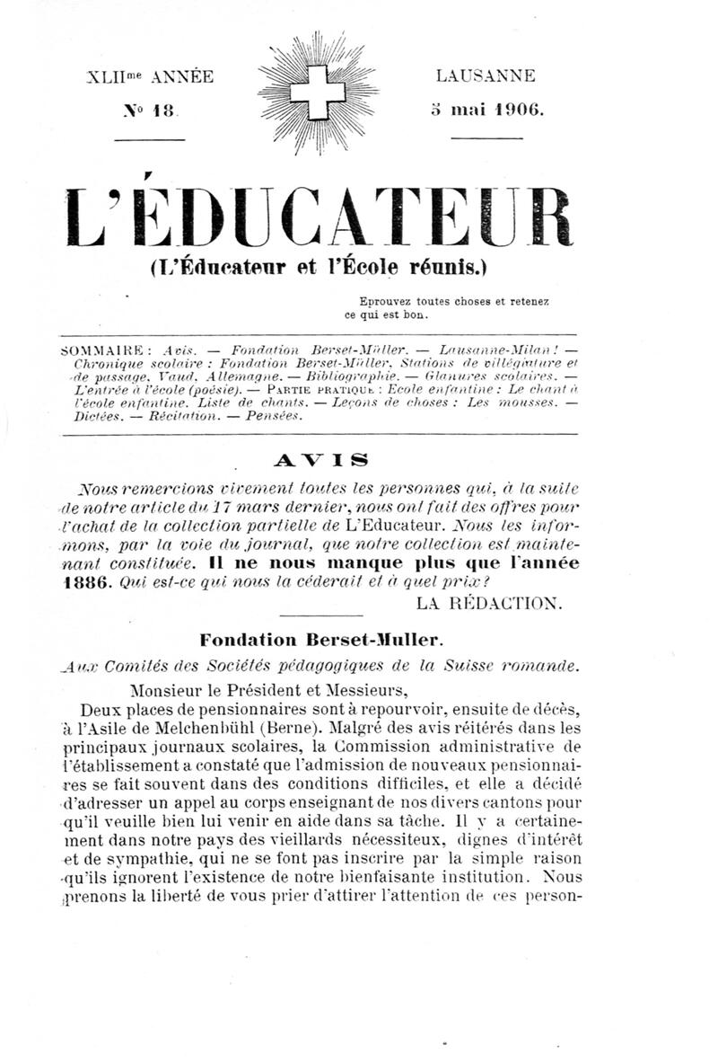 Buchumschlag - Heft 18