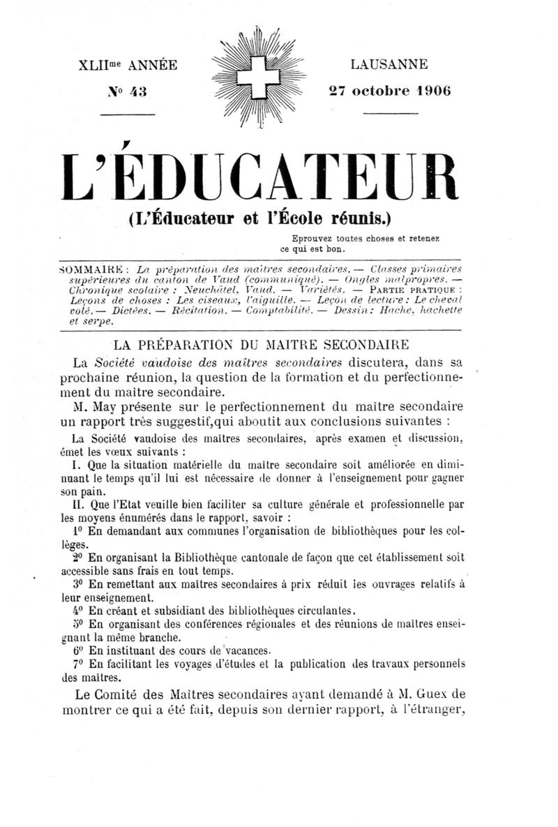 Buchumschlag - Heft 43