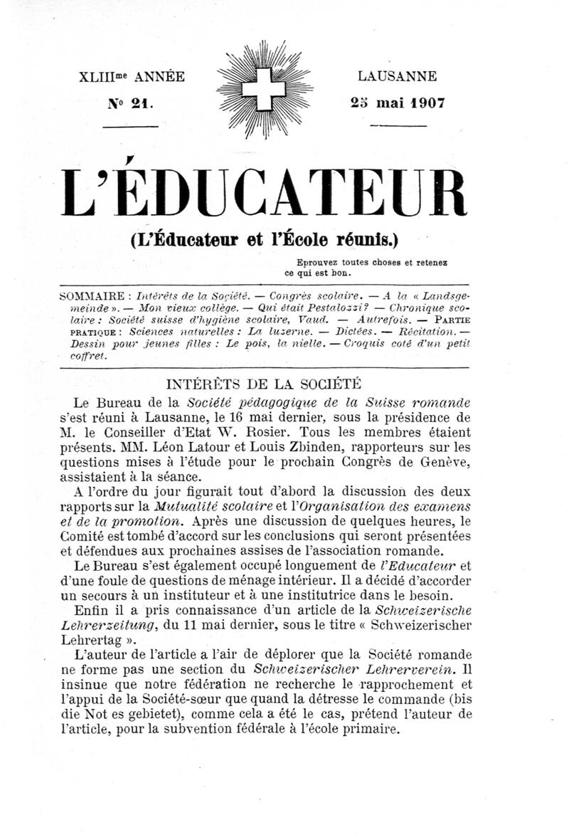 Buchumschlag - Heft 21