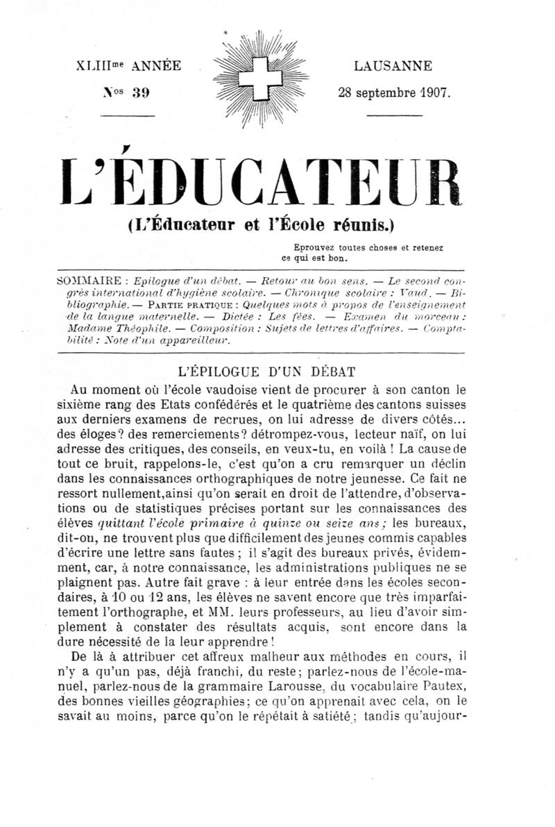 Buchumschlag - Heft 39