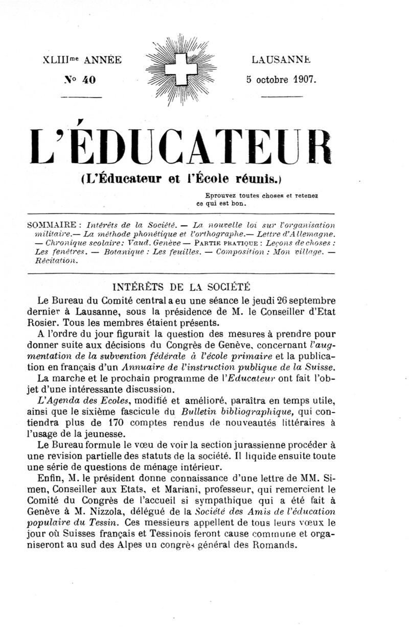 Buchumschlag - Heft 40