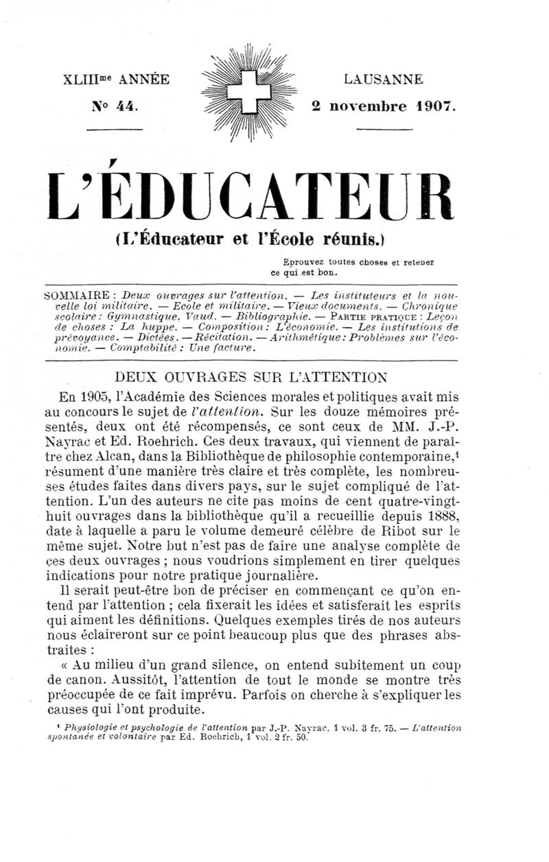 Buchumschlag - Heft 44