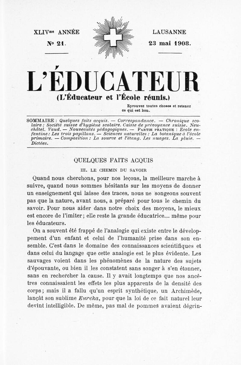 Buchumschlag - Heft 21