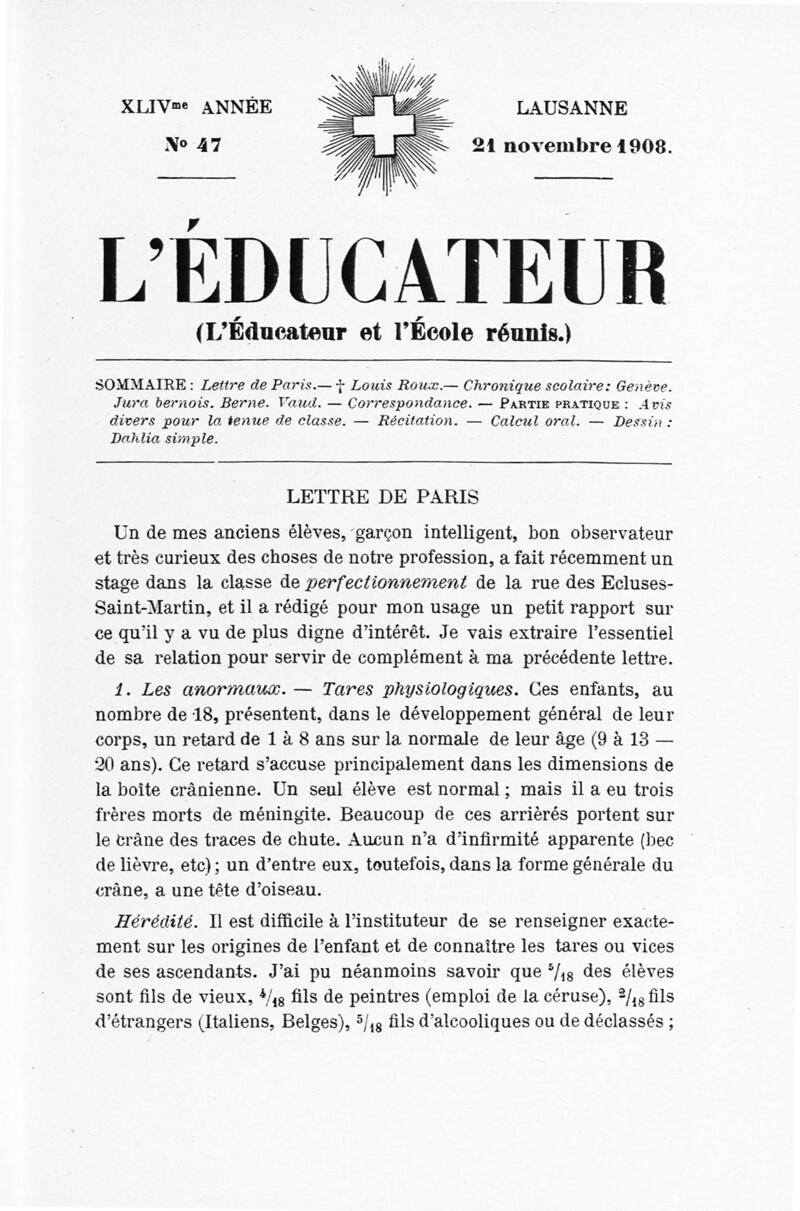 Buchumschlag - Heft 47