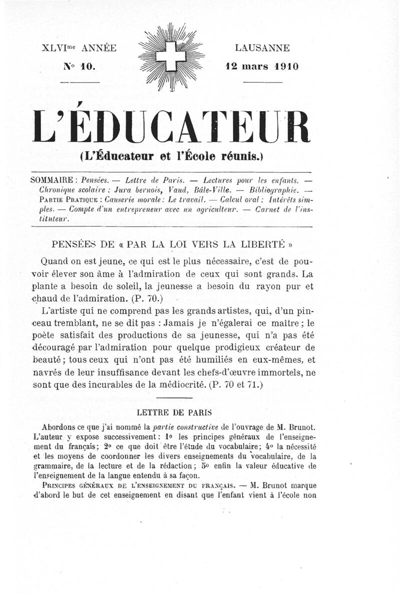 Buchumschlag - Heft 10