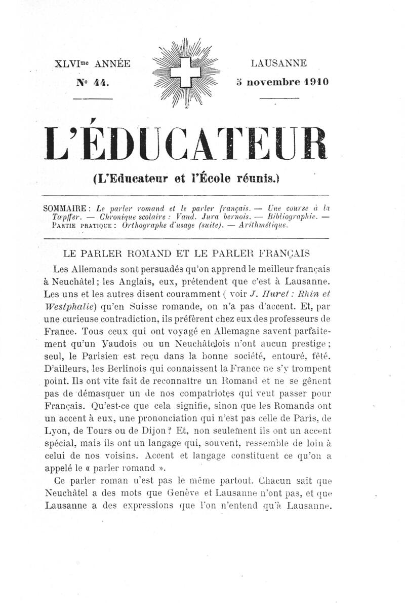 Buchumschlag - Heft 44