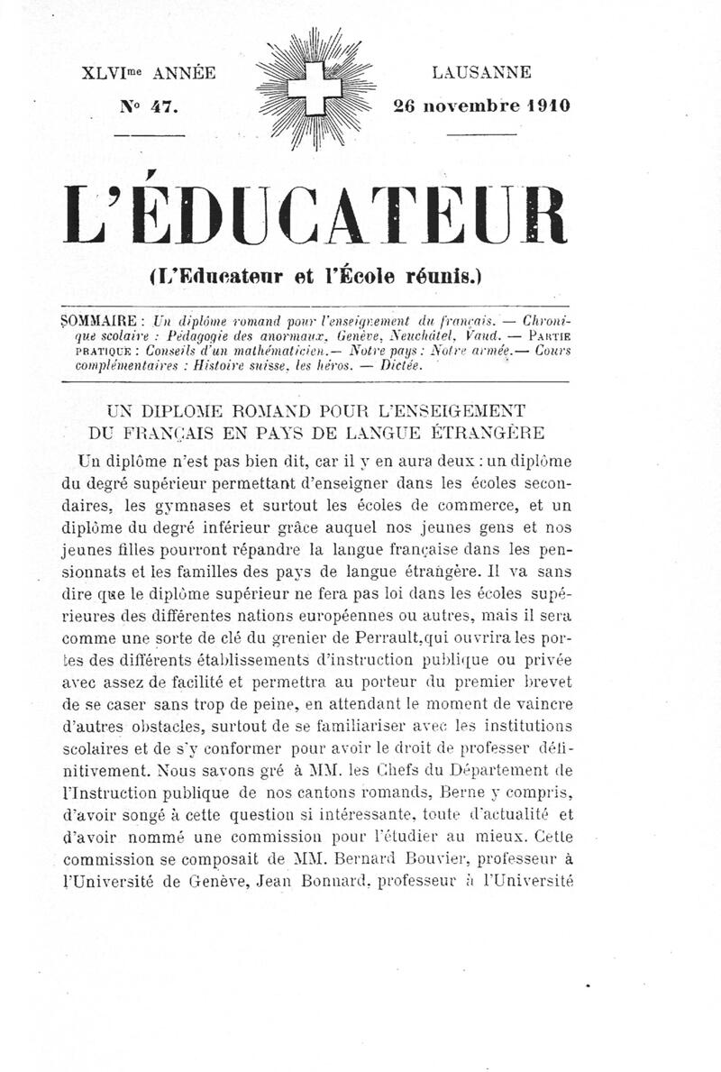 Buchumschlag - Heft 47