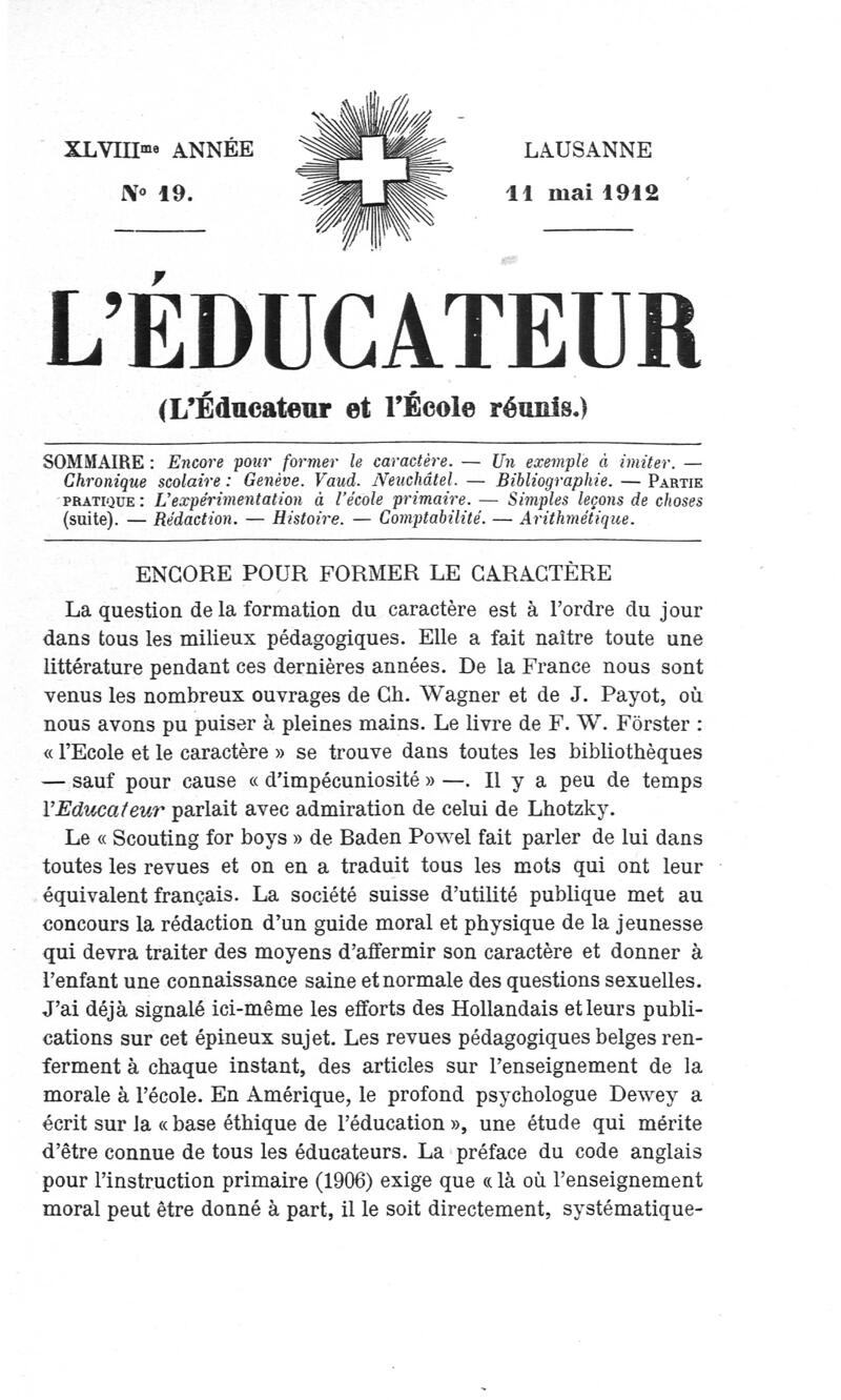 Buchumschlag - Heft 19