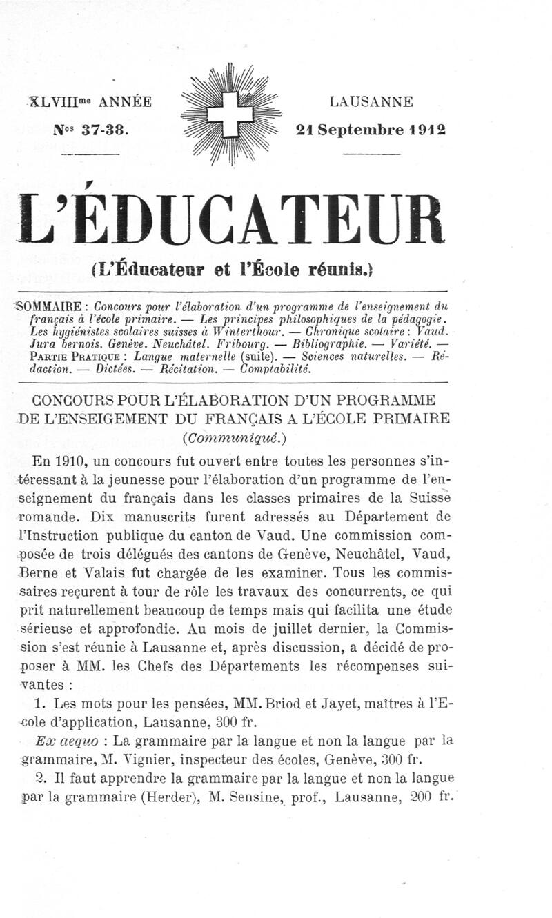 Buchumschlag - Heft 37-38