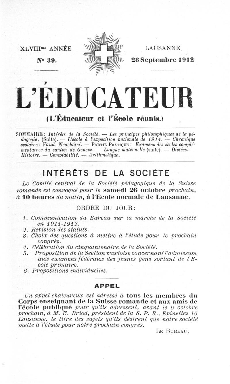 Buchumschlag - Heft 39